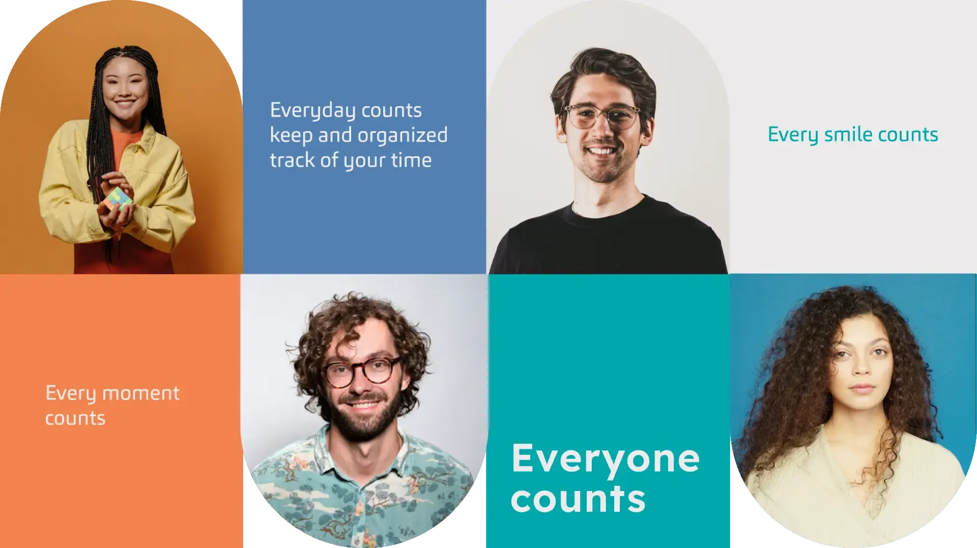 Everyone counts hero